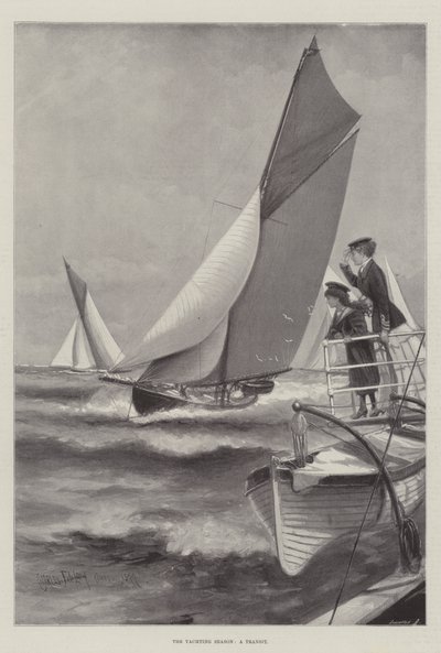 A temporada de iates, um trânsito de Charles John de Lacy